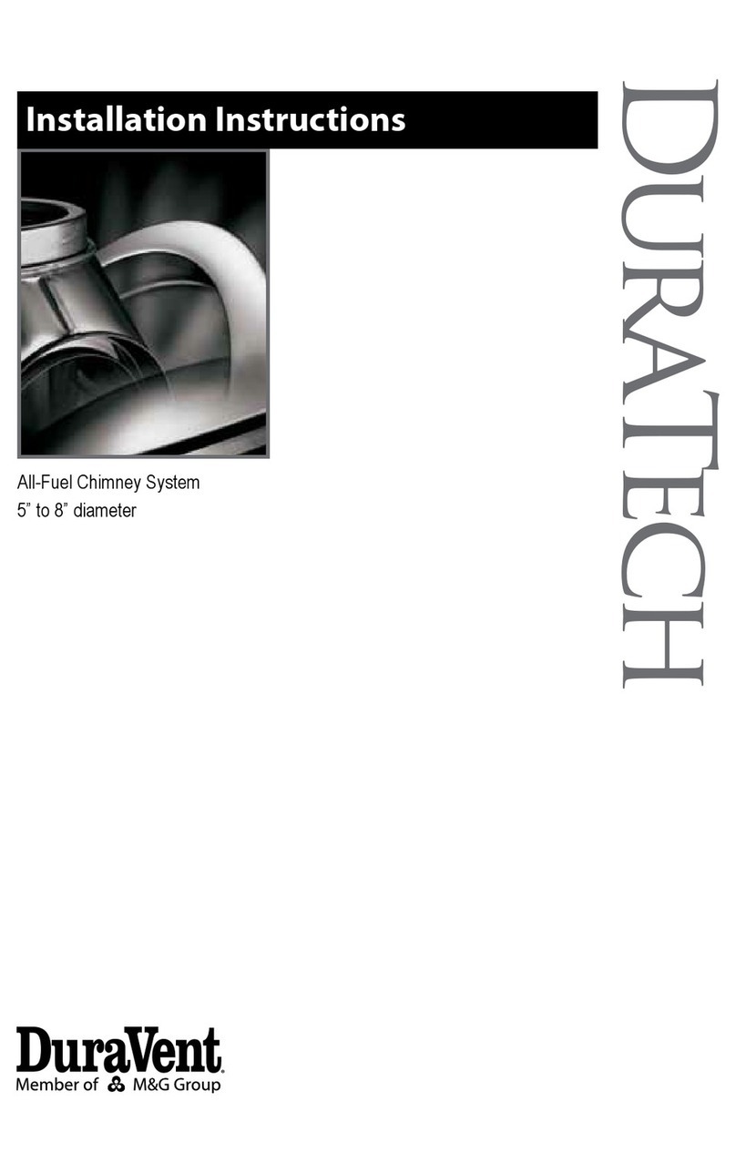 DuraVent DuraTech Series installation instructions