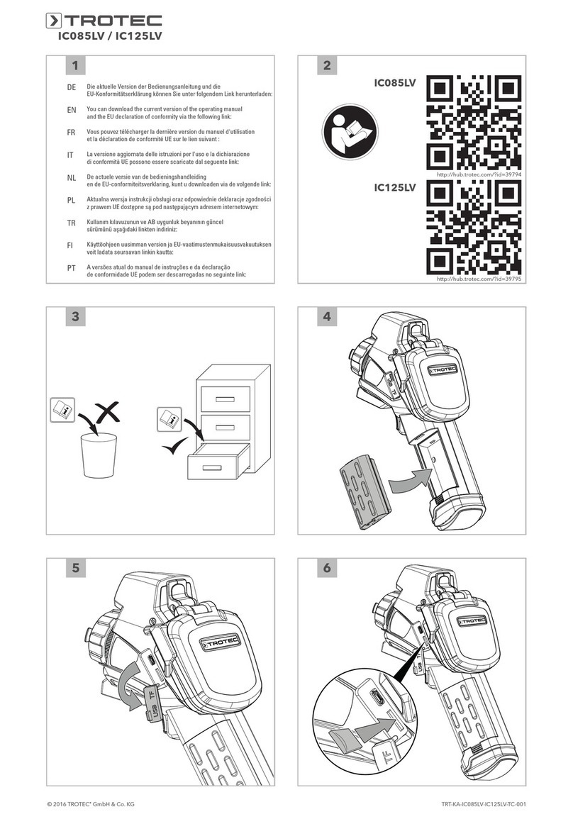 Trotec IC085LV User manual