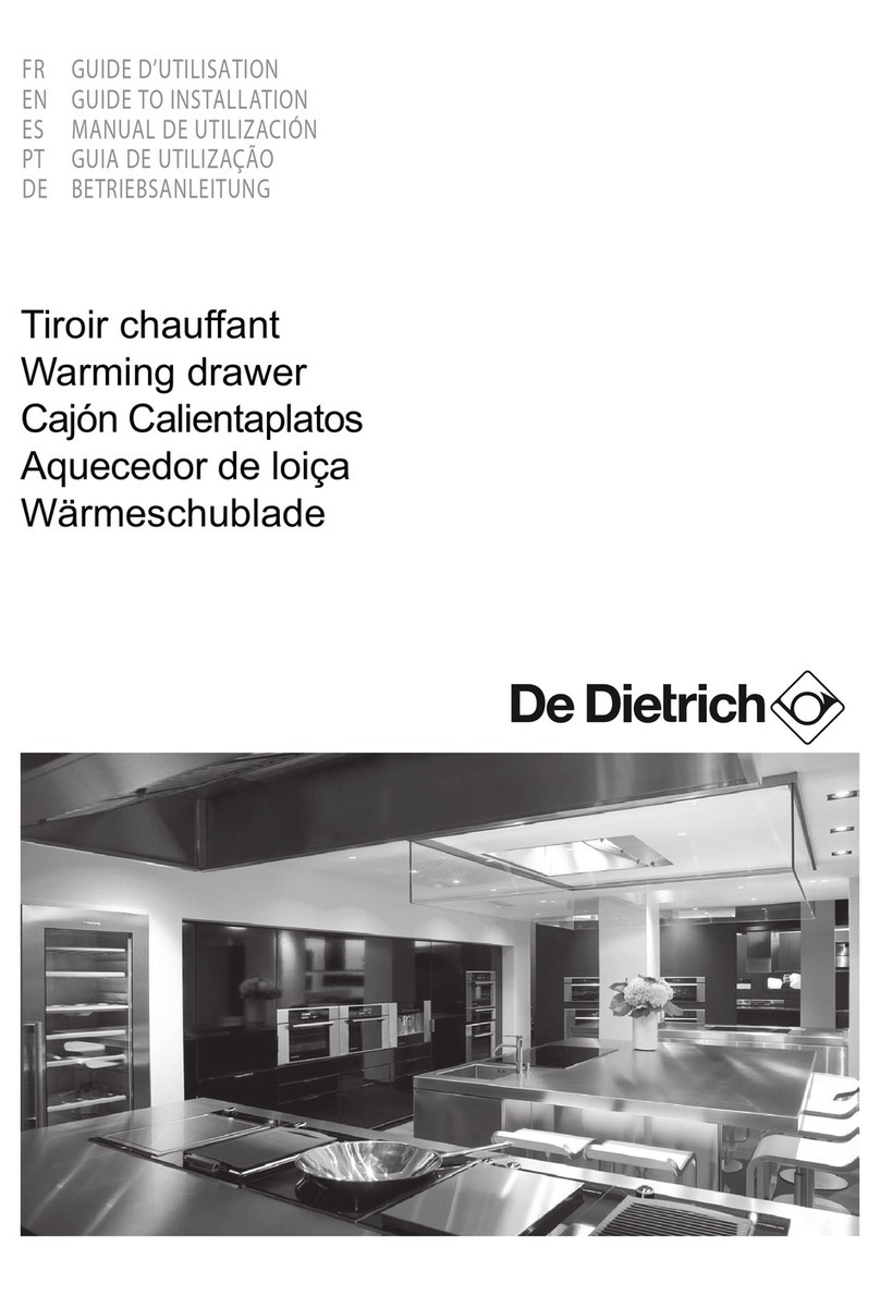 DeDietrich DWD1114/94 Instruction Manual