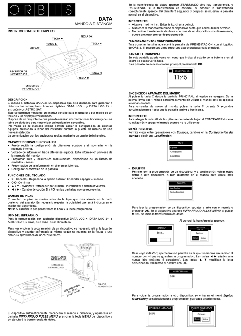 Orbis DATA User manual