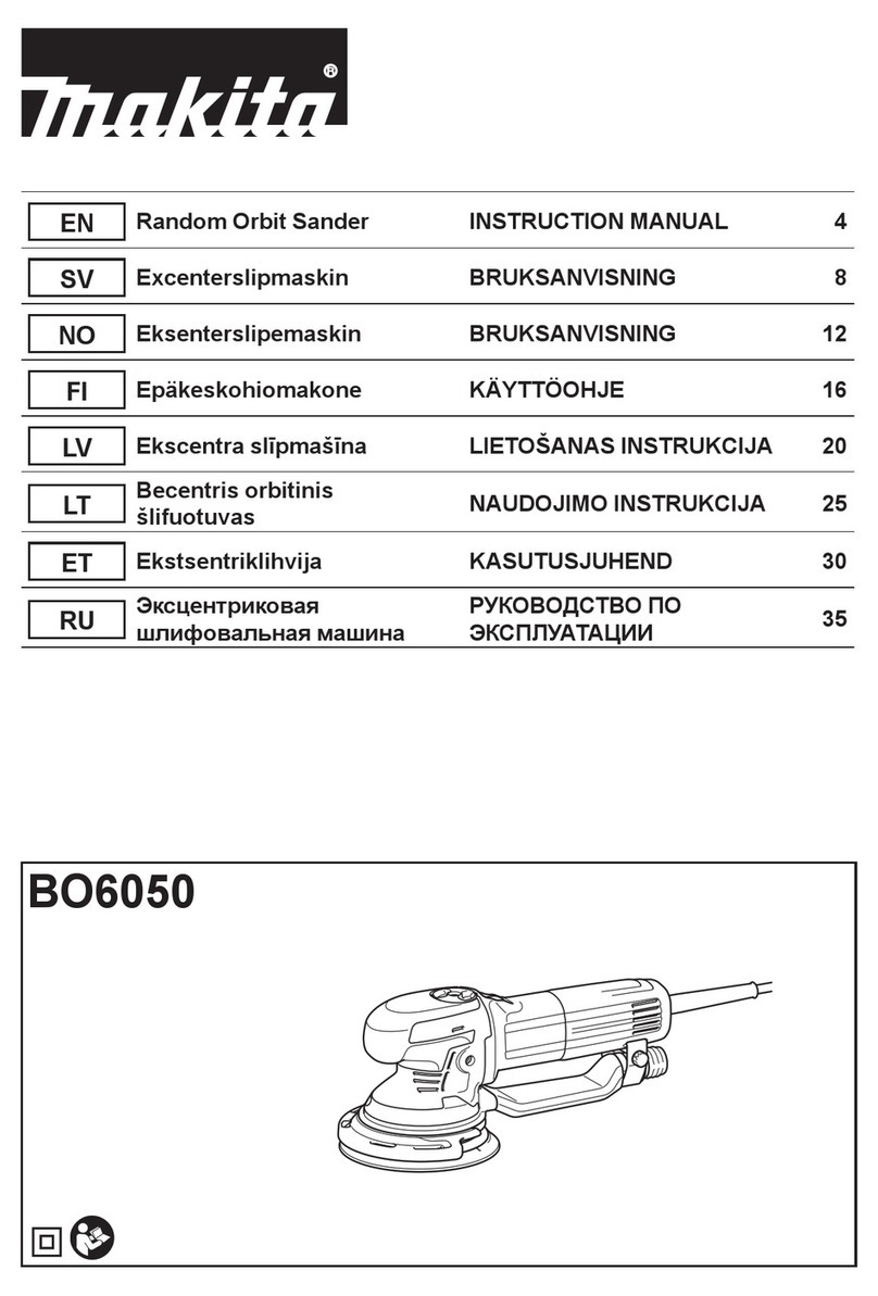Makita BO6050 instruction manual