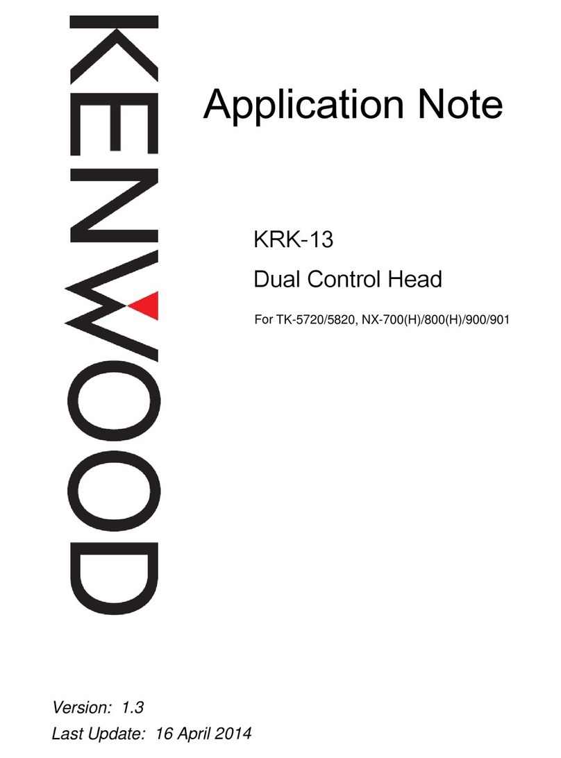 Kenwood KRK-13 Application note