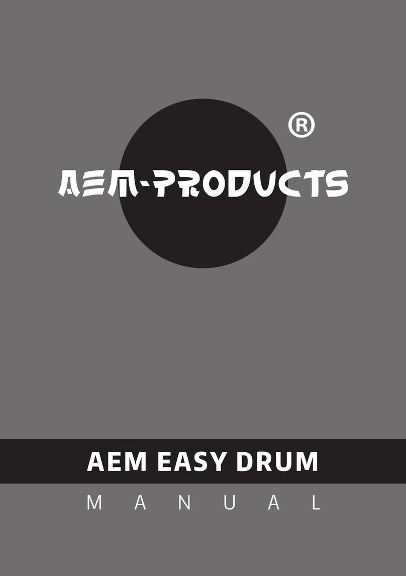 AEM EASY DRUM manual AEM EASY DRUM manual