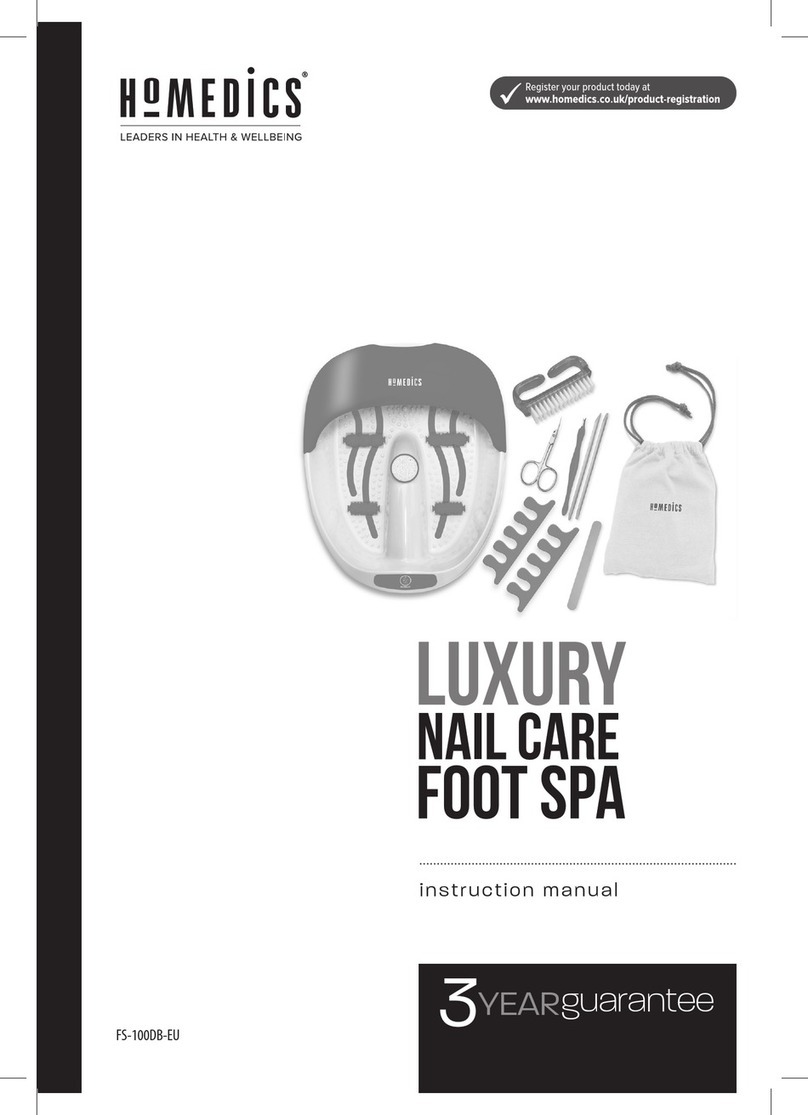 HoMedics LUXURY FS-100DB-EU User manual