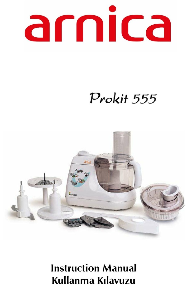 Arnica Prokit 555 instruction manual