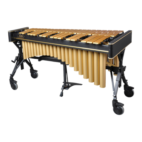 Adams Vibraphone Artist Series User manual
