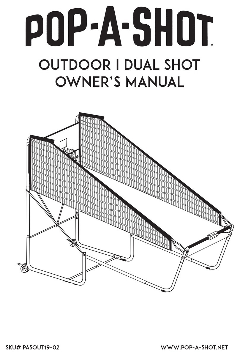 Pop-A-Shot OUTDOOR I DUAL SHOT owner's manual