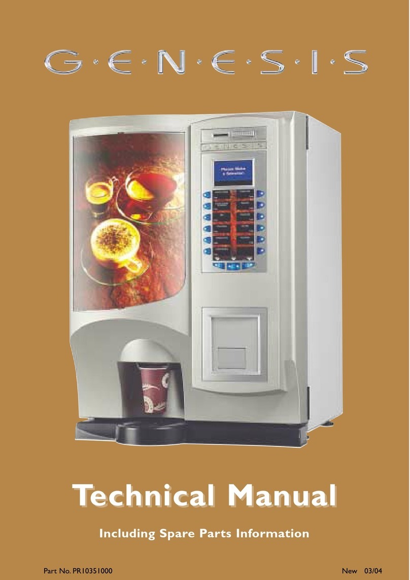 Crane Merchandising Systems Genesis Technical manual