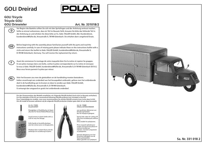 POLA G Goli 331018/2 instructions