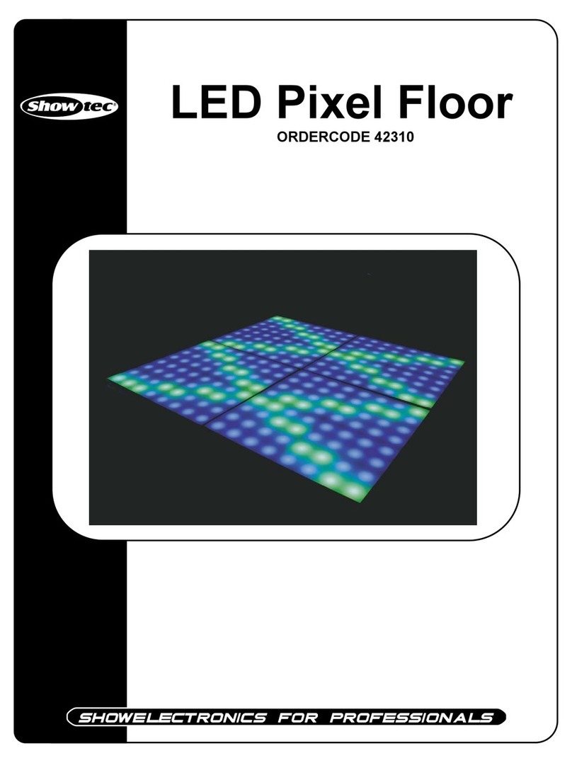 Show Tec LED Pixel Floor User manual