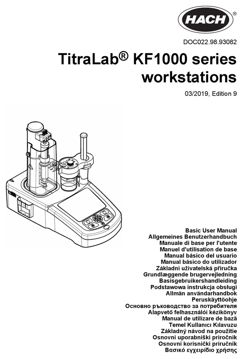 Hach TitraLab KF1121 Basic user manual