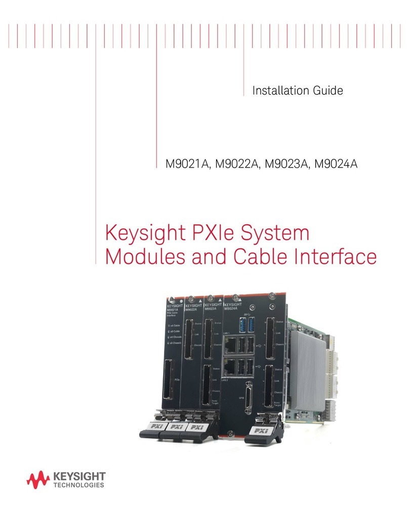 Keysight M9021A installation guide