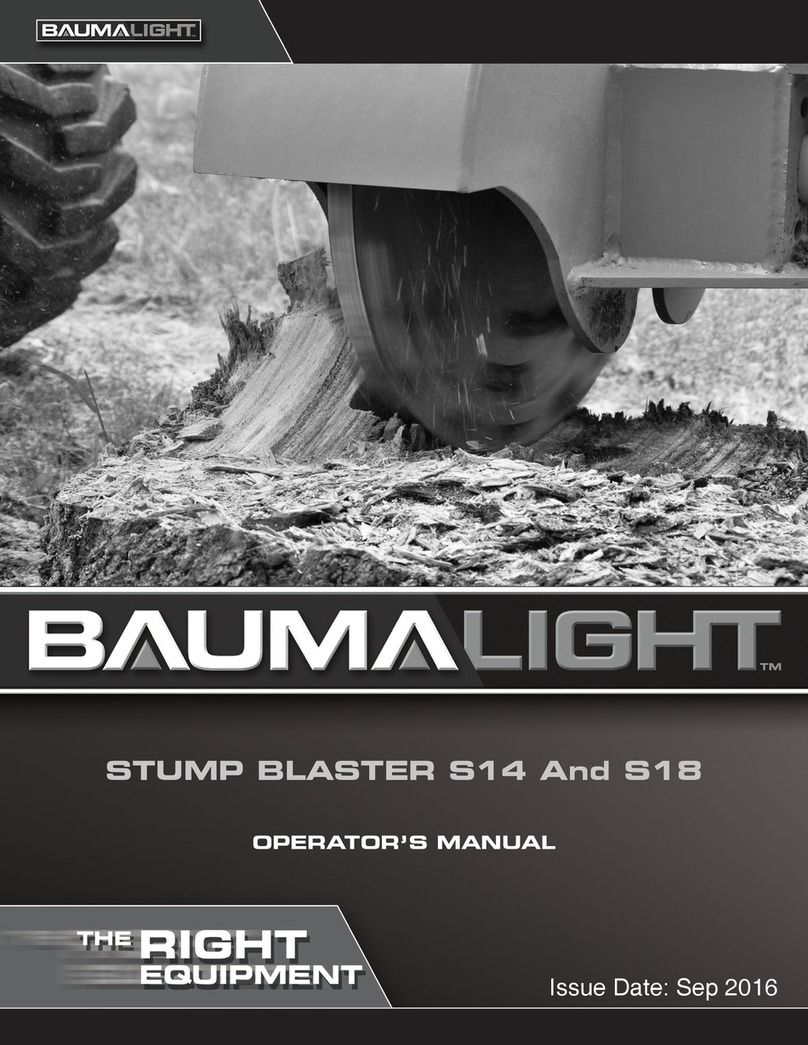 Baumalight S14 Operator's manual