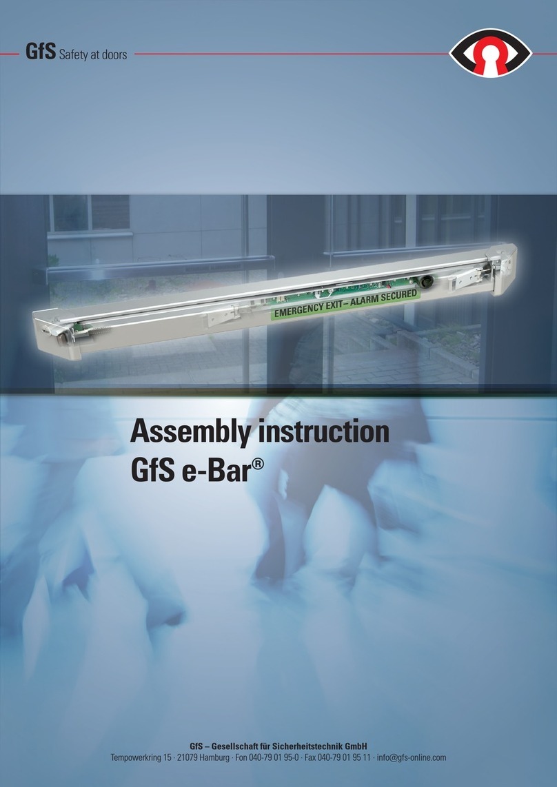 GFS e-Bar 700 71 Series Assembly instruction