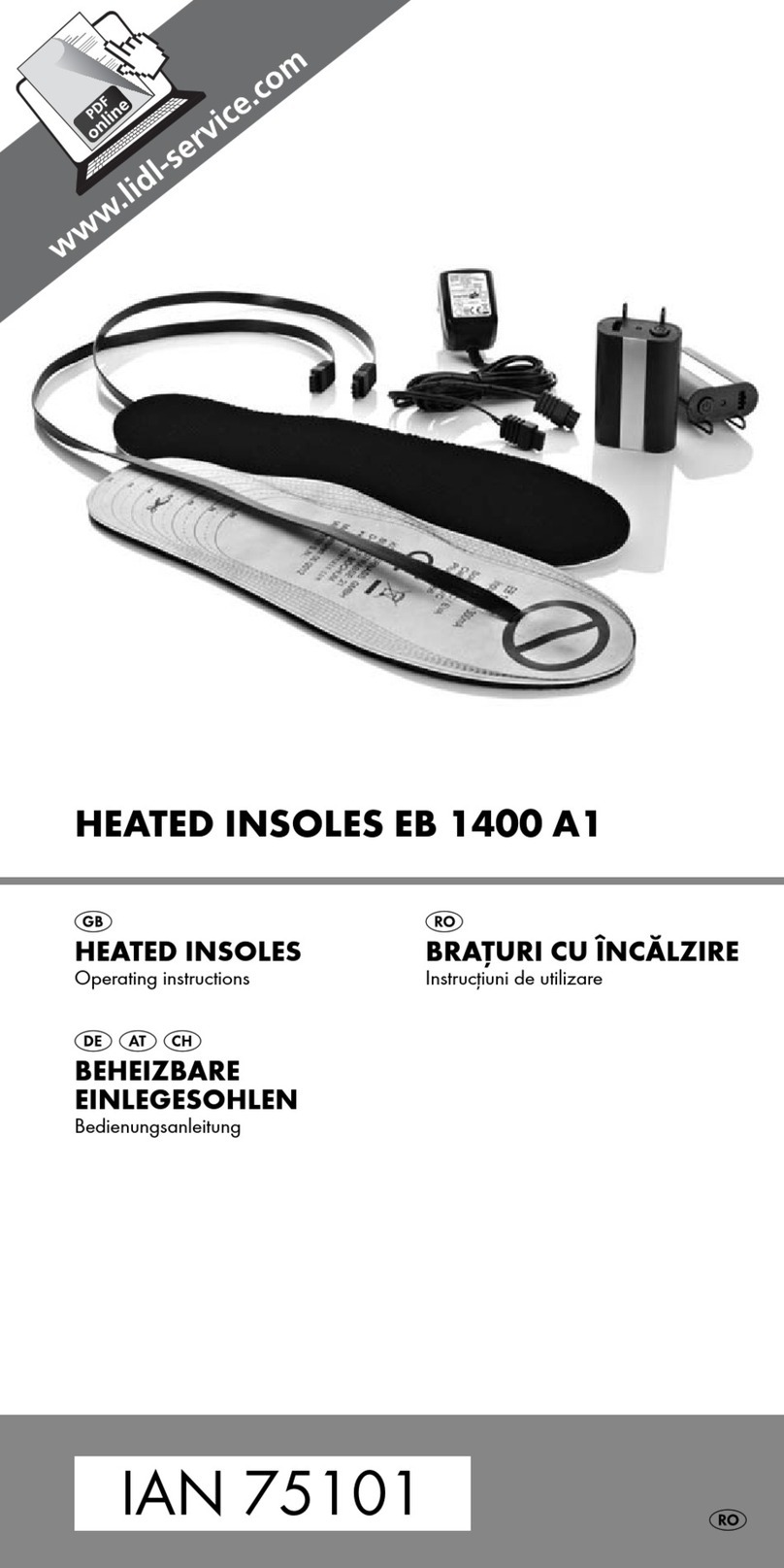 Lidl Service EB 1400 A1 operating instructions