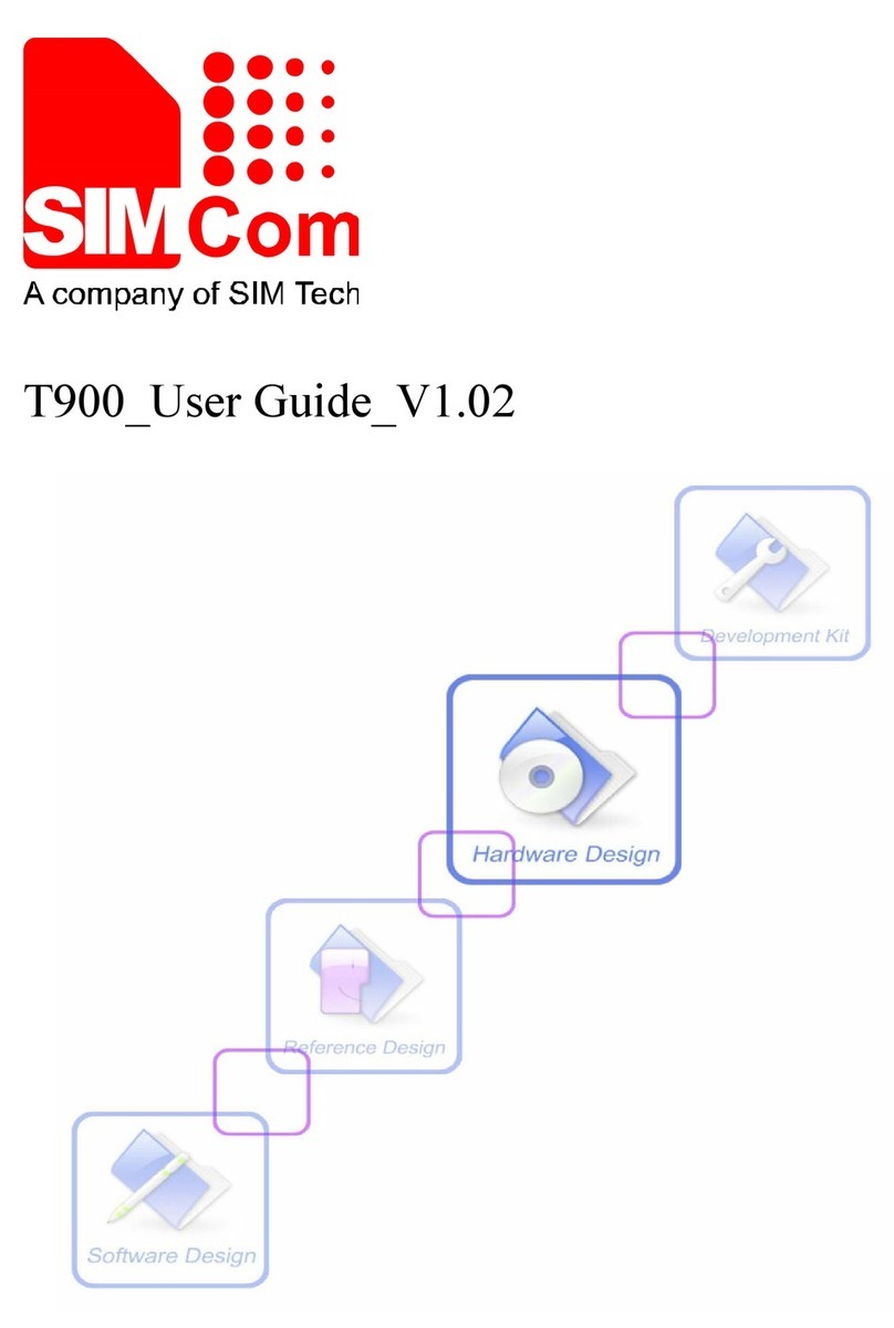 SimCom T900 user guide