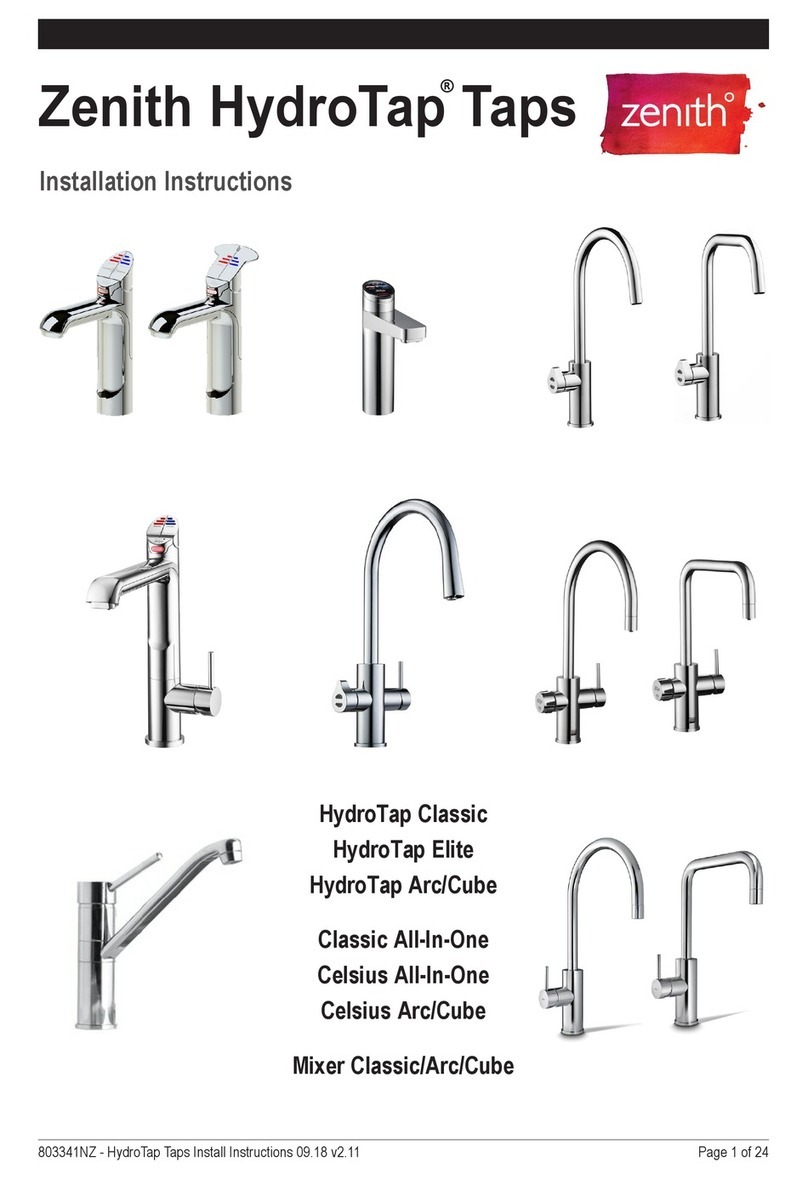 Zenith HydroTap Classic User manual Zenith HydroTap Classic User manual