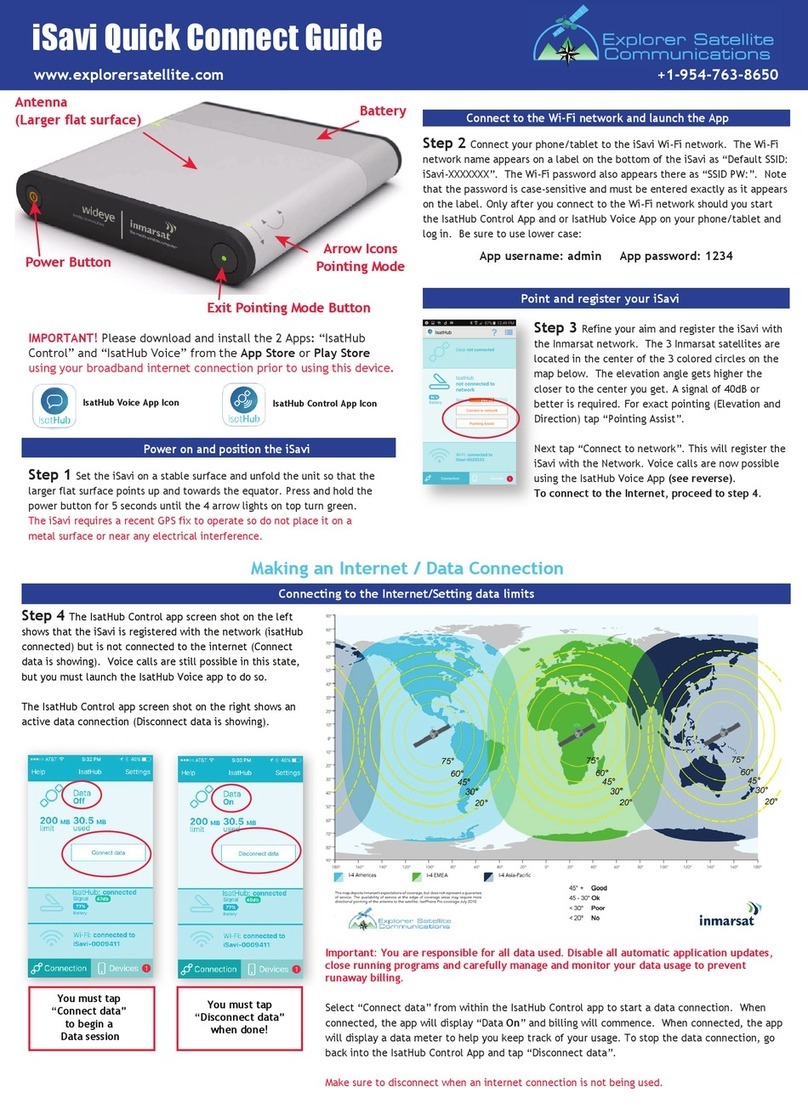 Inmarsat Wideye iSavi Assembly instructions