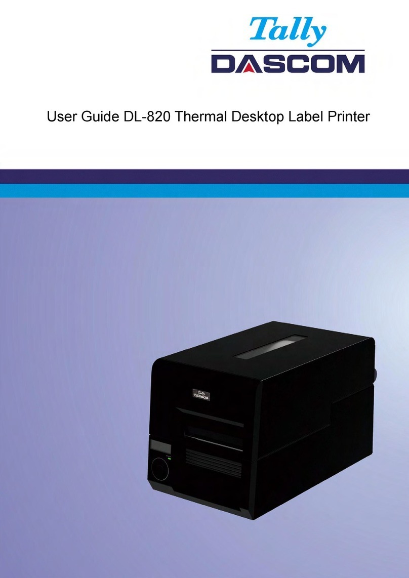 Tally Dascom DL-820 user guide