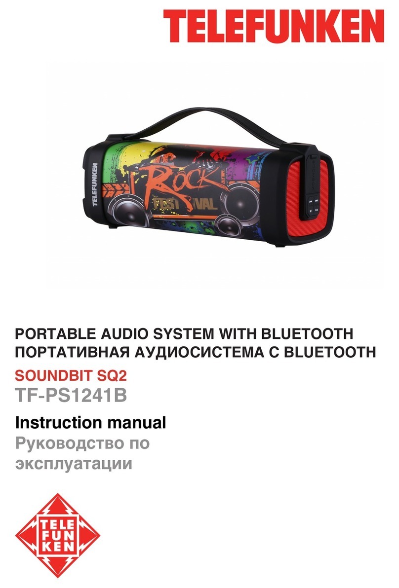 Telefunken SOUNDBIT SQ2 instruction manual