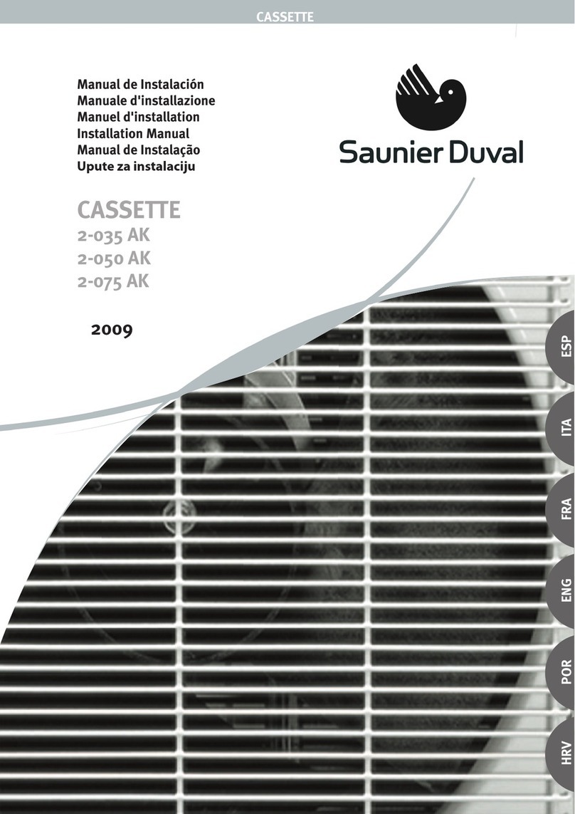 Saunier Duval 2-075 AK User manual