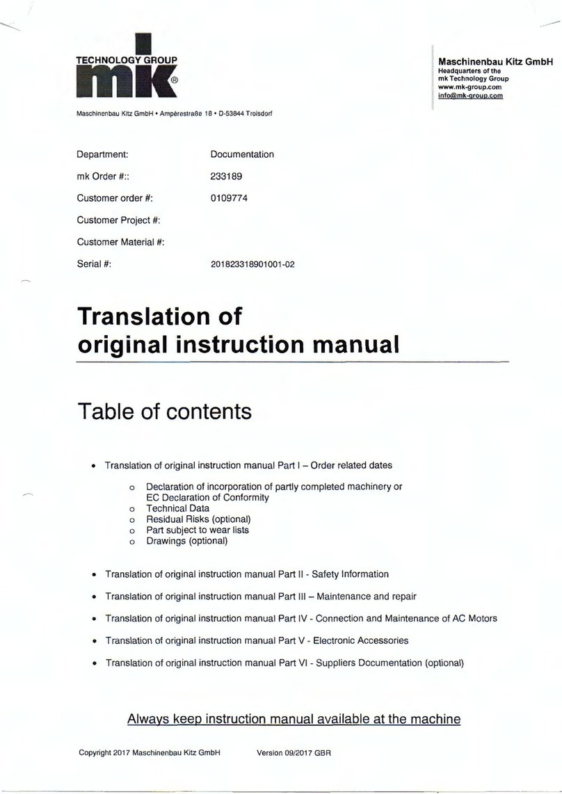 MK GUF-P 2000 BC 1500/200 Instructions for use