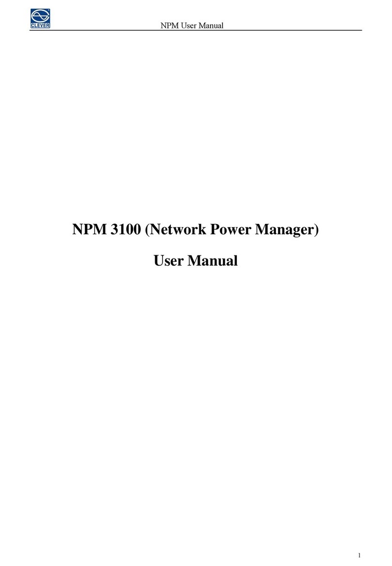 Clever NPM 3100 user manual