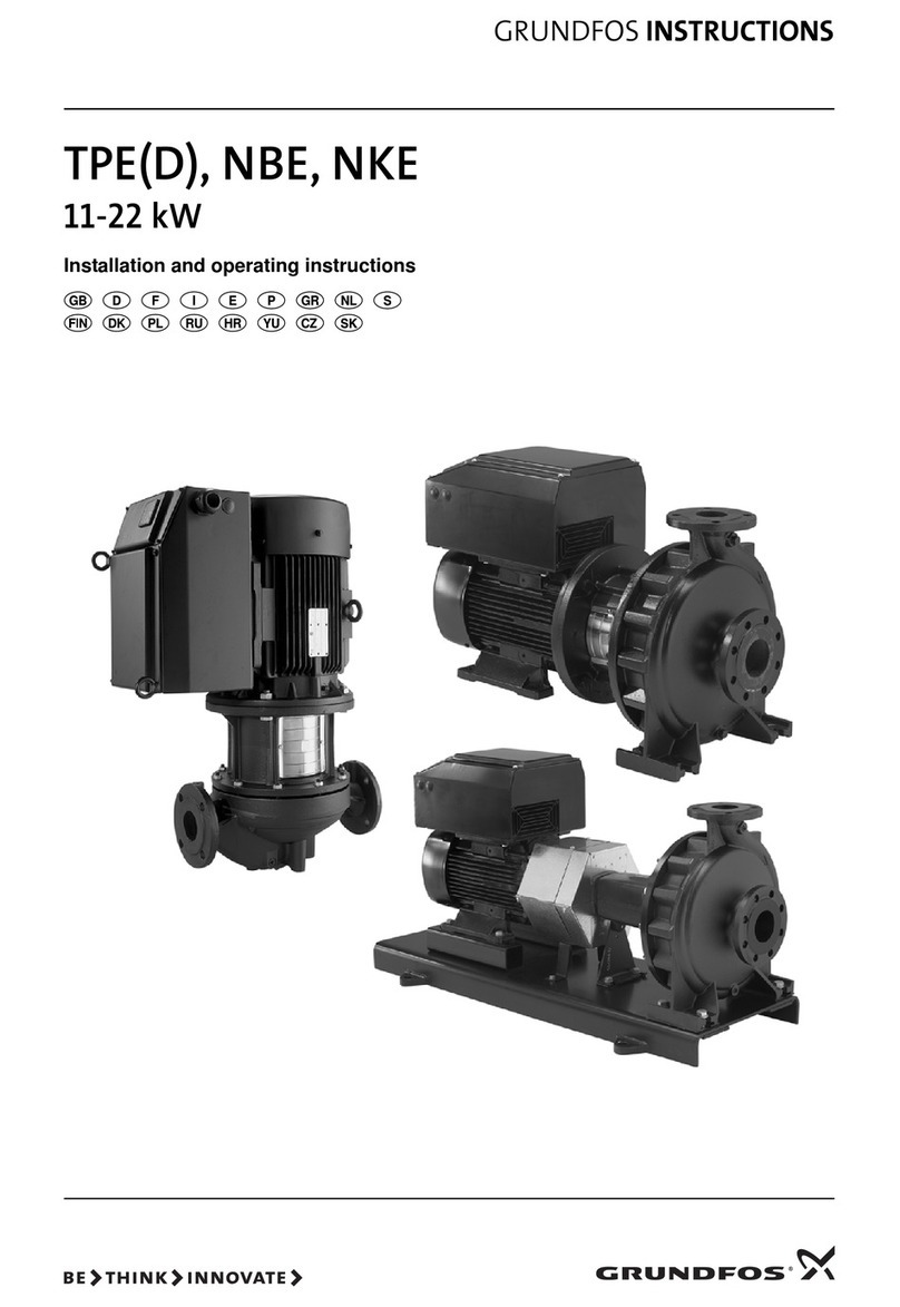 Grundfos TPE User manual