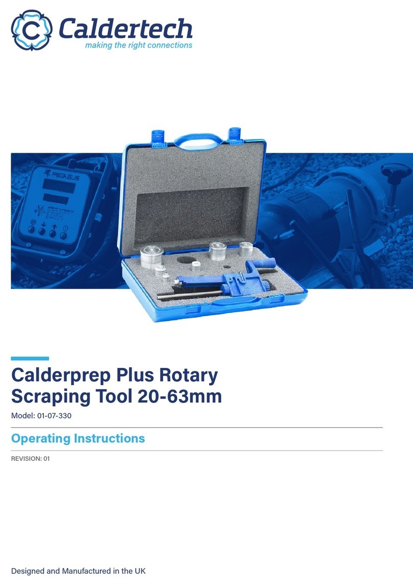 Caldertech Calderprep Plus User manual