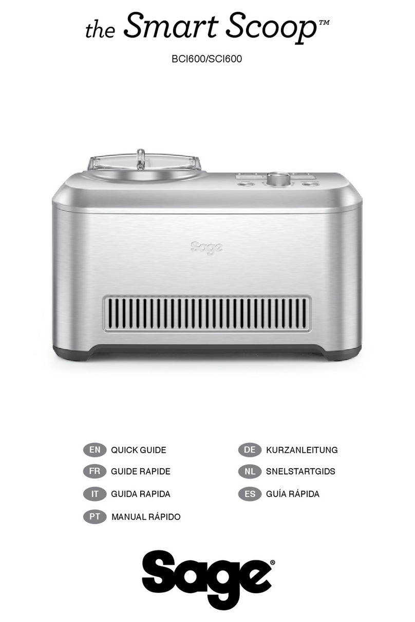 Sage Smart Scoop BCI600 quick guide