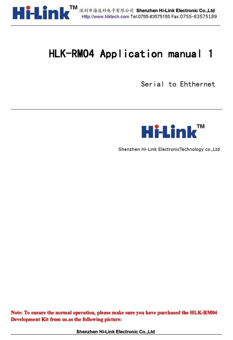 Hi-Link HLK-RM04 Instructions for use