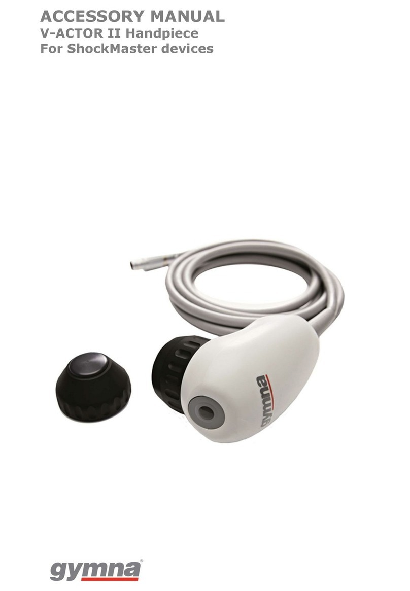 Gymna V-ACTOR II Accessory manual