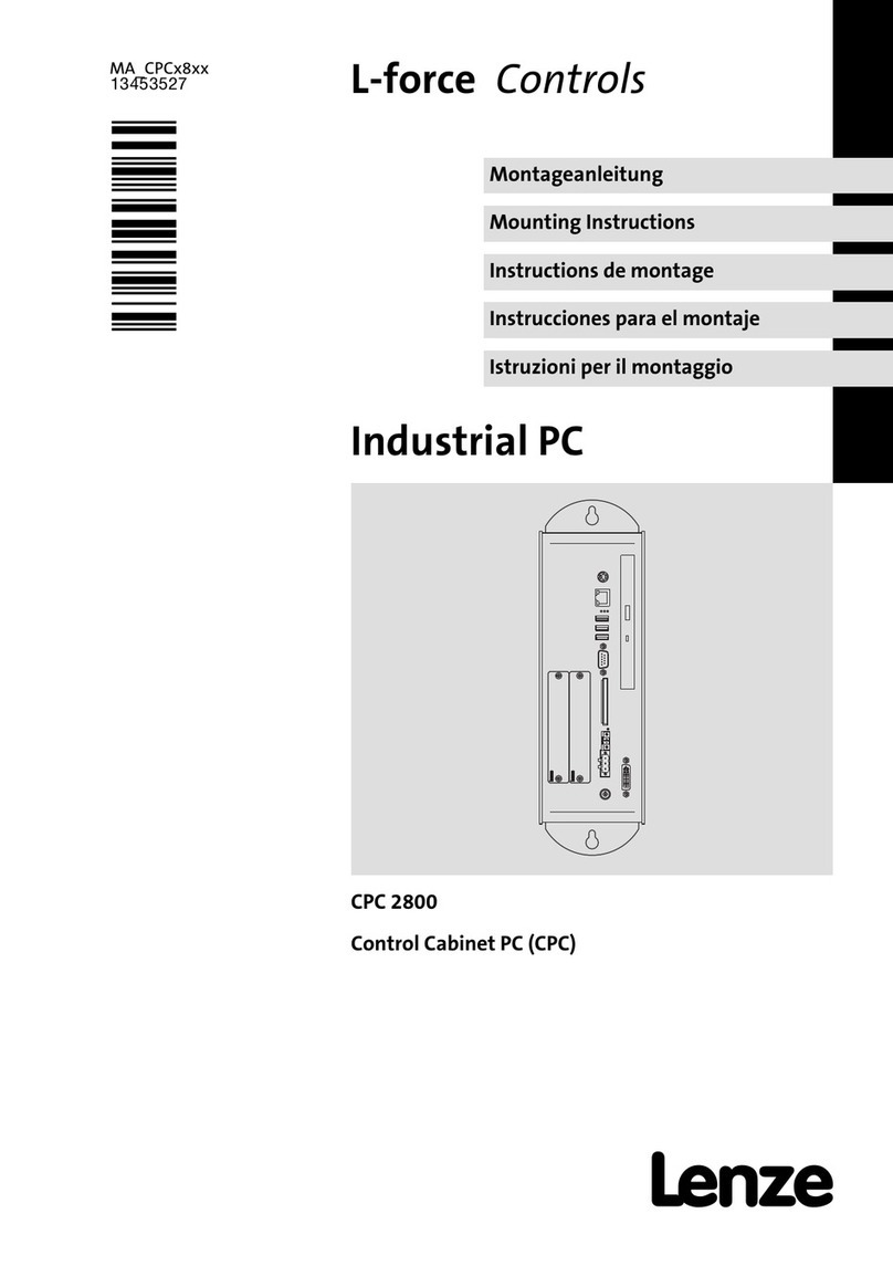 Lenze L-force CPC 2800 User manual