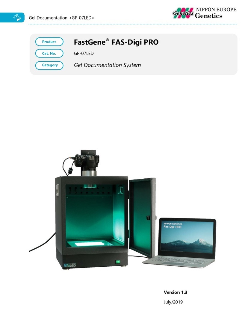 Nippon Genetics FastGene FAS-Digi PRO manual