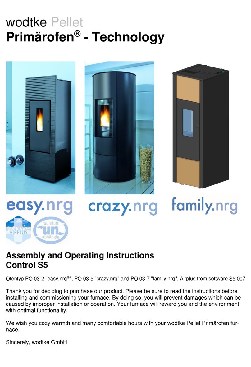 wodtke Primarofen PO 03-2 easy.nrg Assembly and operating instructions