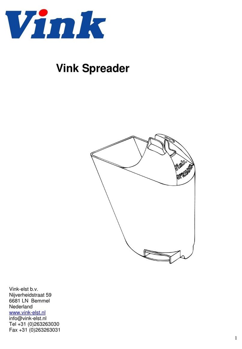 Vink Spreader quick start guide