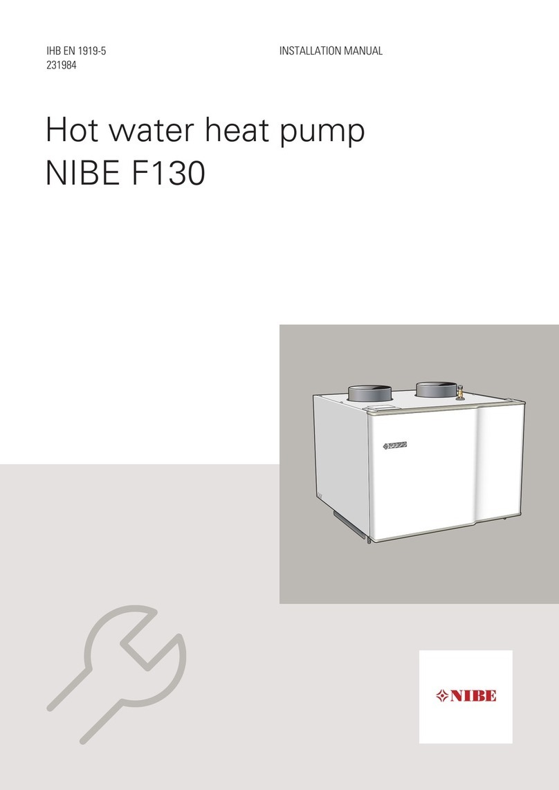 Nibe F130 User manual