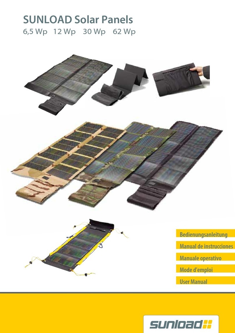 Sunload Solarclaw User manual