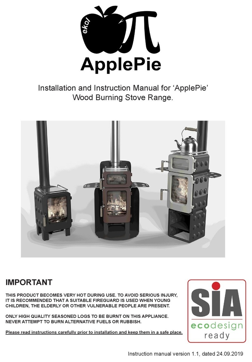 Ekol ApplePie Installation and instruction manual Ekol ApplePie Installation and instruction manual