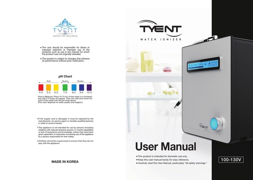 Tyent NMP Series user manual