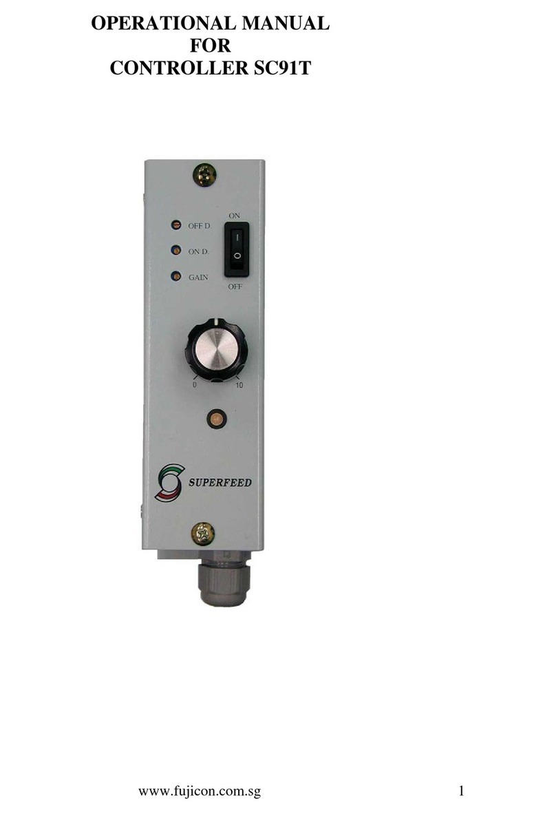 Superfeed SC91T Operational manual Superfeed SC91T Operational manual