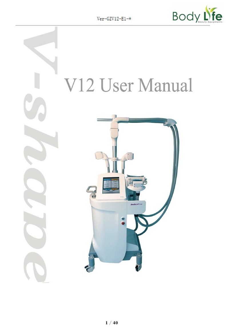 Body Life V-shade AnchorFree V12 user manual