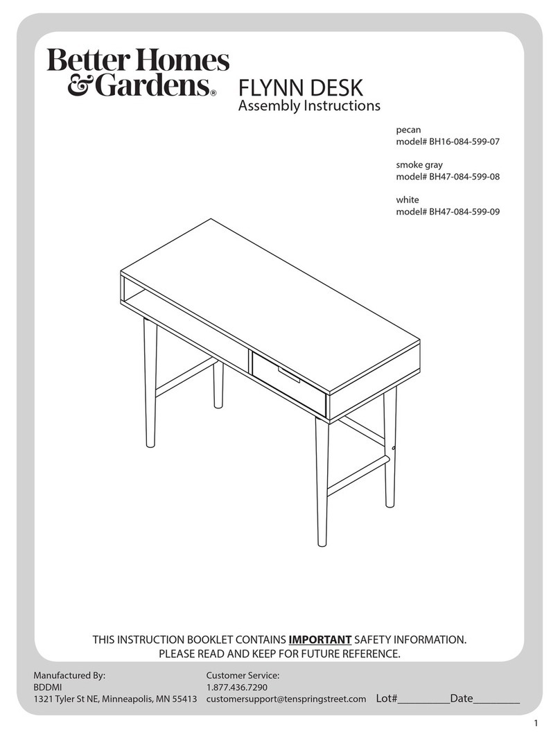 Better Homes and Gardens BH16-084-599-07 User manual