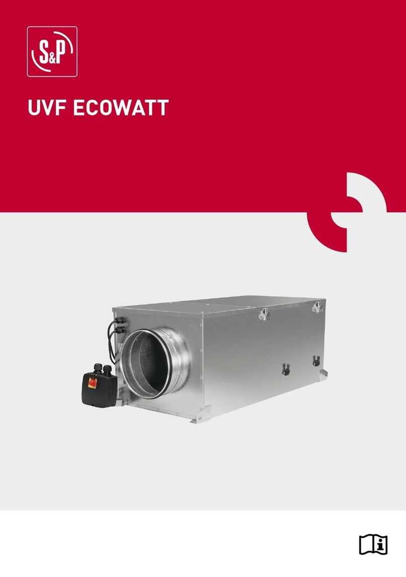 S&P UVF ECOWATT Series User manual