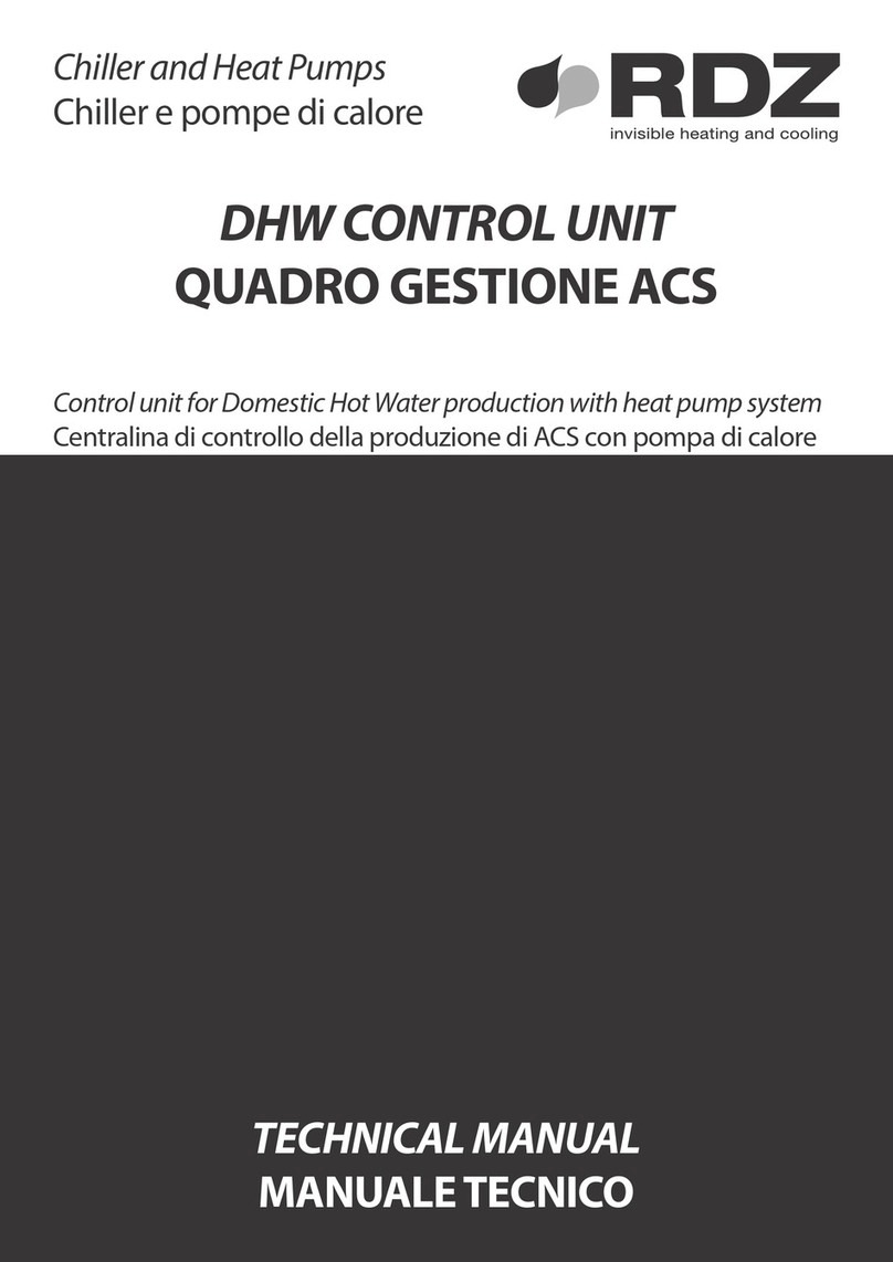 RDZ DHW User manual