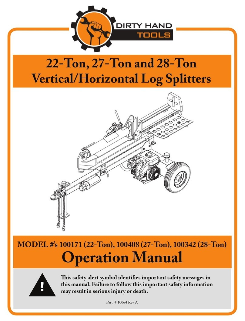Dirty Hand Tools 100171 Operation manual