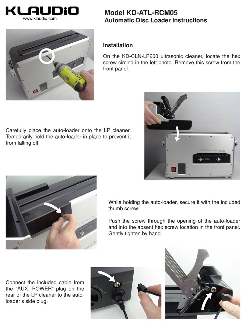 KLAUDIO KD-ATL-RCM05 instructions