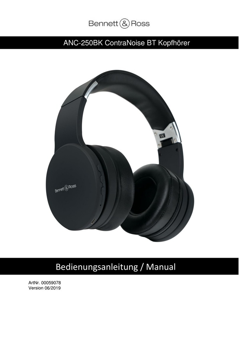 Bennett & Ross ANC-250BK manual