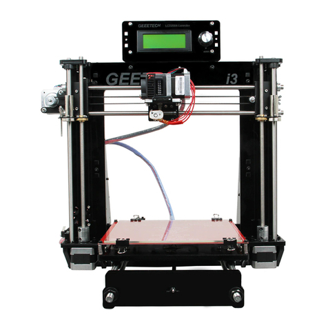 Geeetech Acrylic I3 Pro User manual