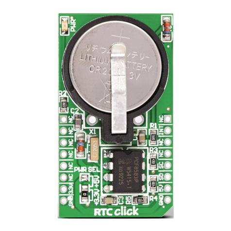 mikroElektronika RTC click User manual mikroElektronika RTC click User manual